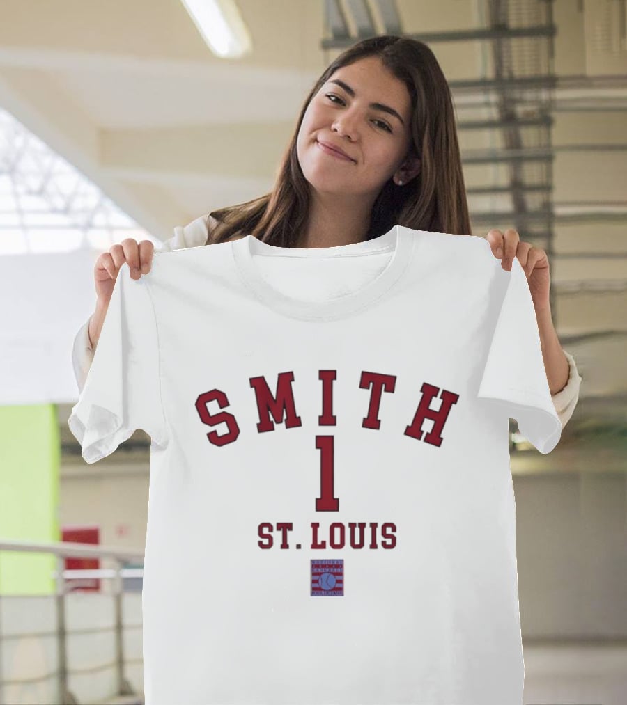 Smith 1 St. Louis Cardinals Ozzie October's Finest T-Shirt