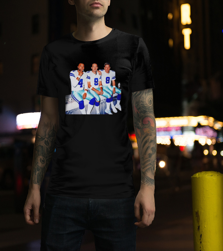 Klayton Adams Christian Parker Brandon Aubrey Dallas Cowboys Smoking Jerseys T-Shirt