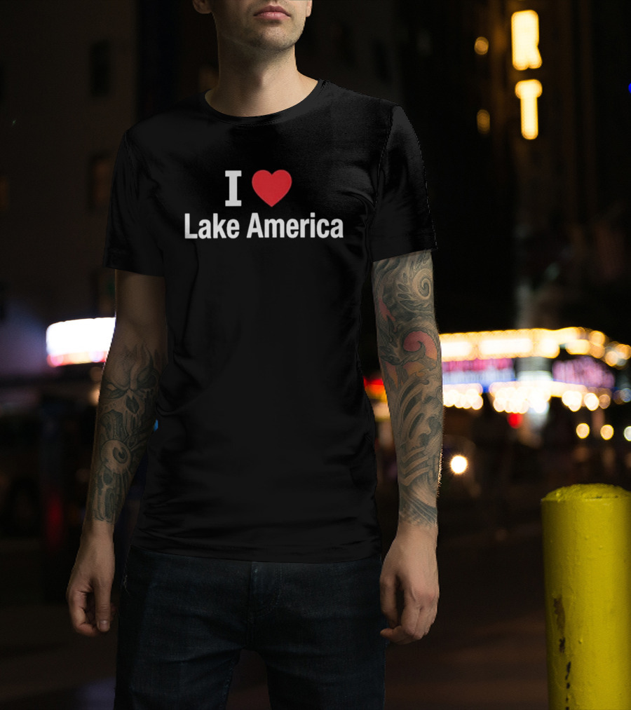 I Love Lake America T-Shirt
