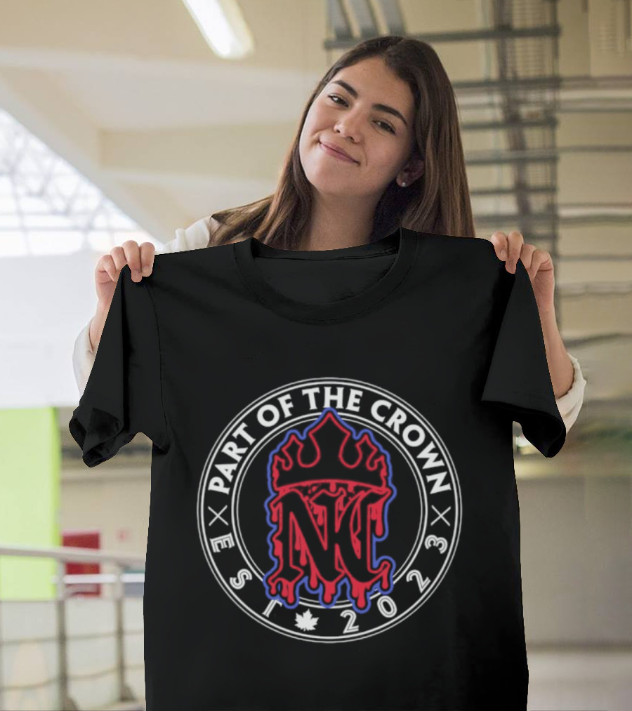 Part Of The Crown Est 2023 N Drip Streetwear T-Shirt