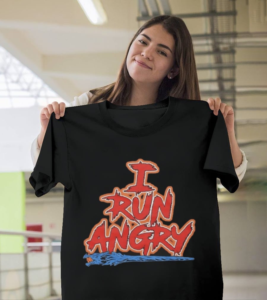I Run Angry 2026 Tour T-Shirt