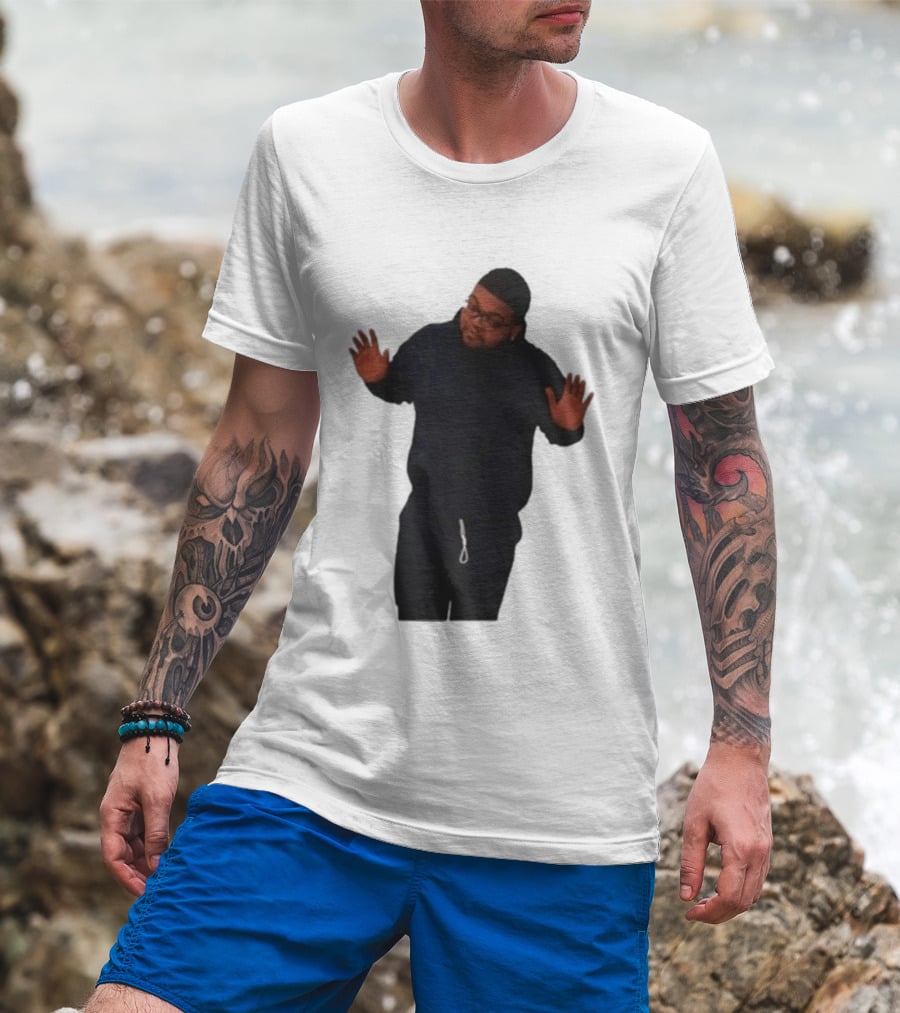 Druski Hands Up Viral Meme Pose T-Shirt