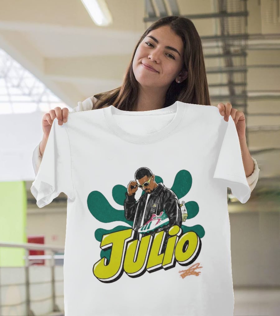 Julio Sneaker Style Hispanic Heritage Mariners T-Shirt