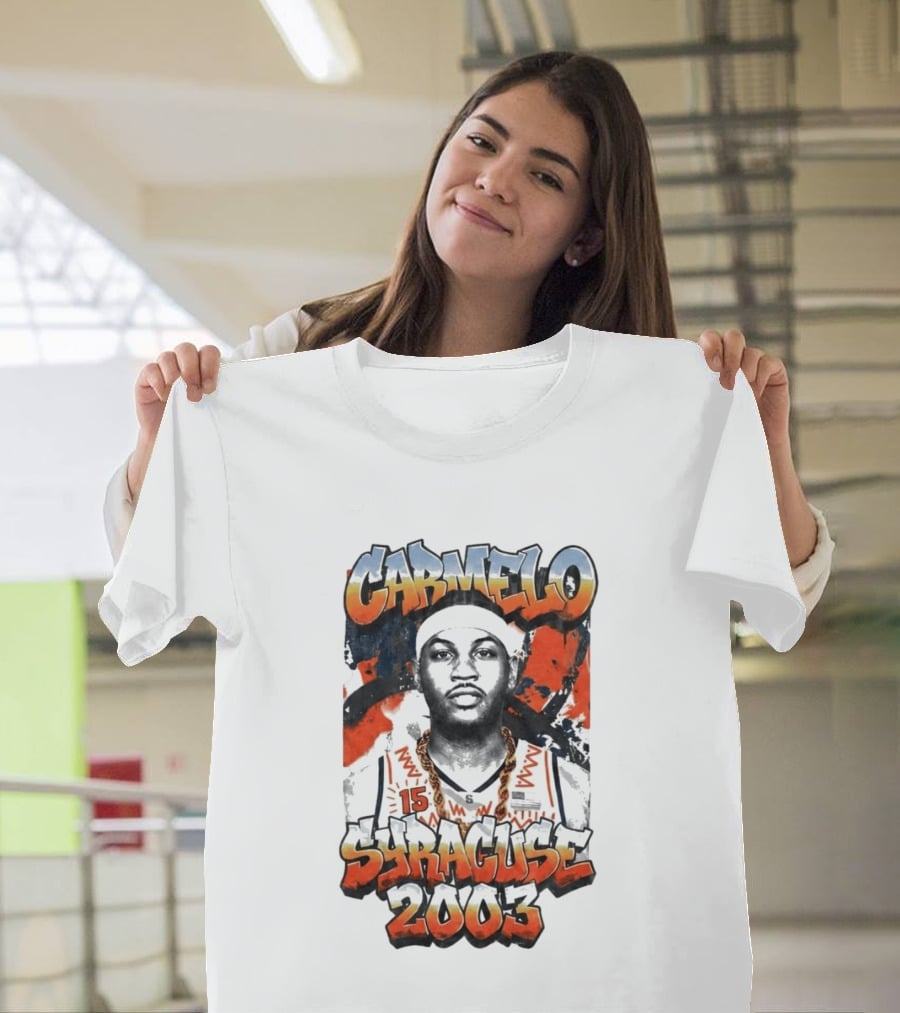 Carmelo Syracuse 2003 Basketball T-Shirt