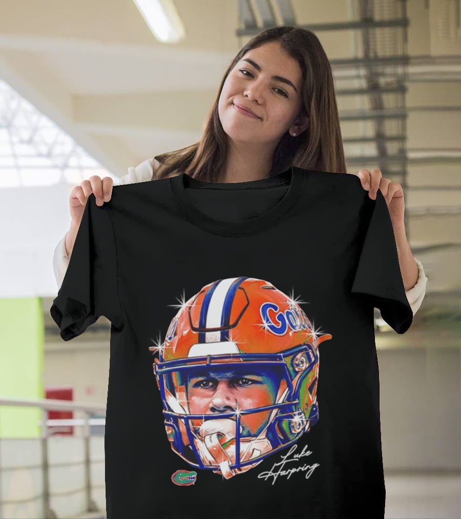Florida Gators NCAA Football Helmet Swag Head T-Shirt