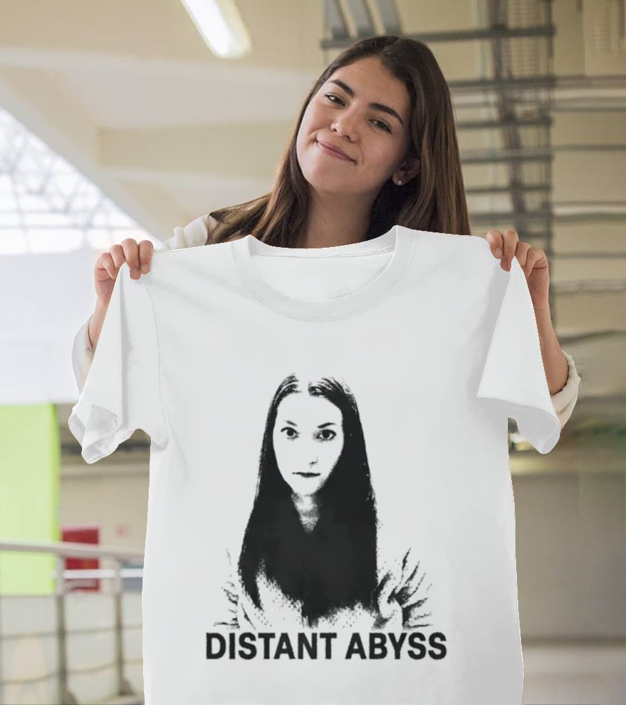 Distant Abyss Gothic Dark Aesthetic Minimalist T-Shirt