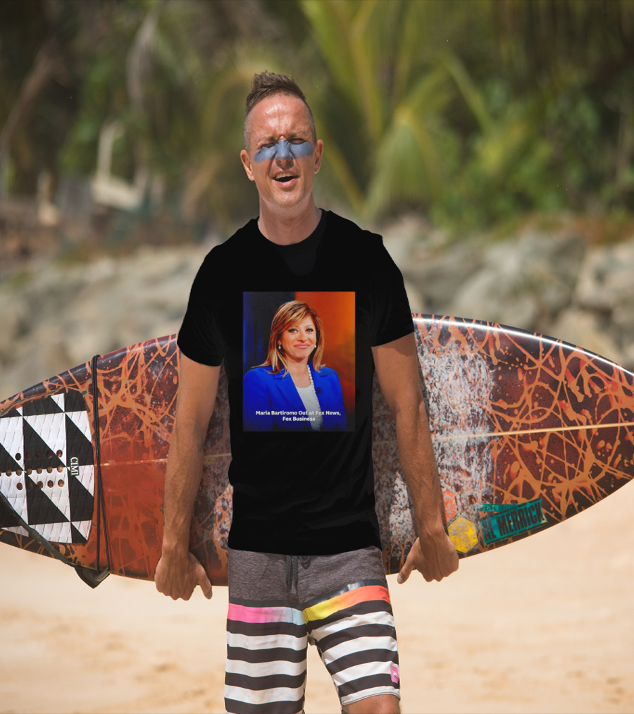 Maria Bartiromo Departure Fox Business News Media T-Shirt