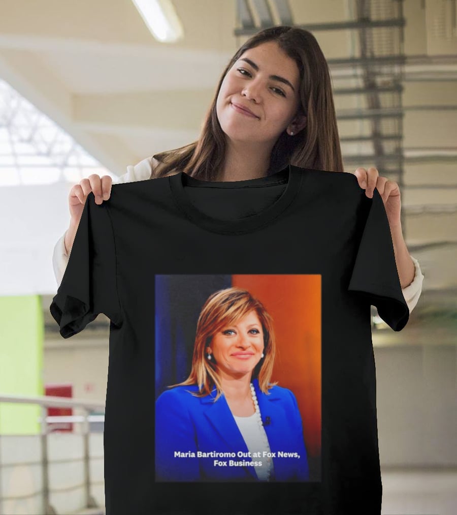 Maria Bartiromo Departure Fox Business News Media T-Shirt