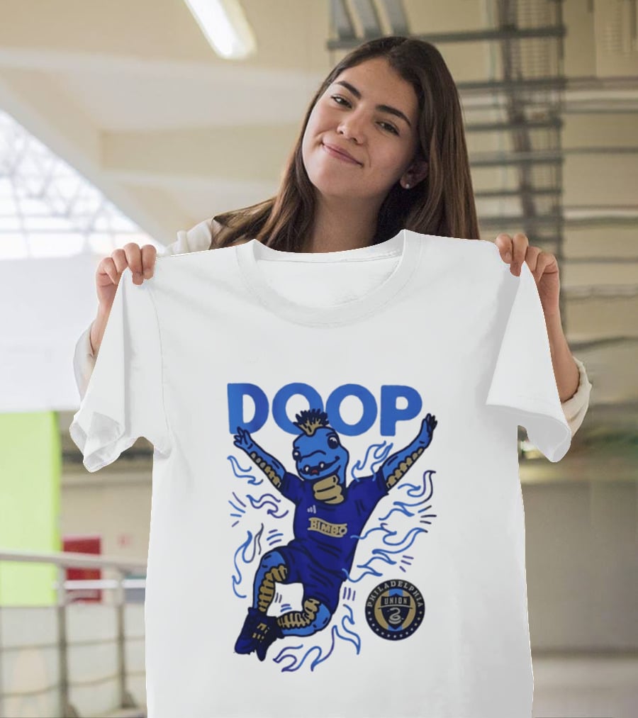Philadelphia Union Phang Doop Celebration Bimbo Soccer T-Shirt