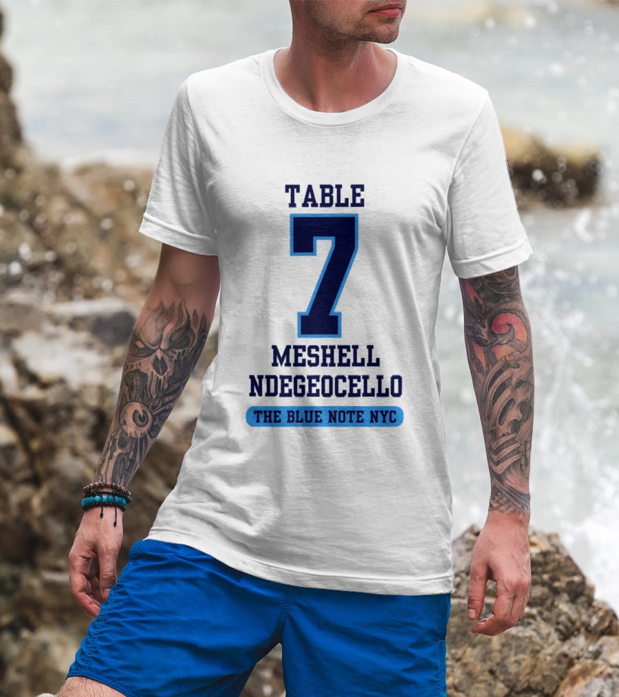 Table 7 Meshell Ndegeocello The Blue Note NYC T-Shirt