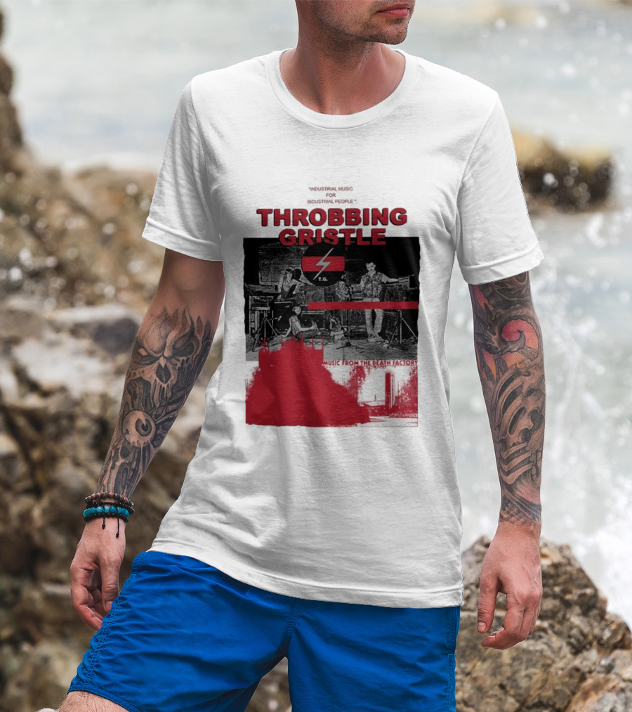 Throbbing Gristle T.G. Industrial Music From The Death Factory T-Shirt