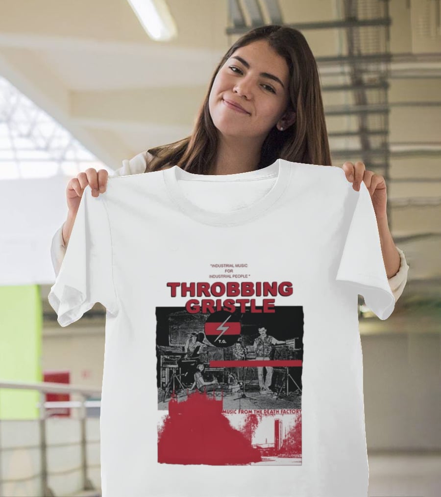 Throbbing Gristle T.G. Industrial Music From The Death Factory T-Shirt