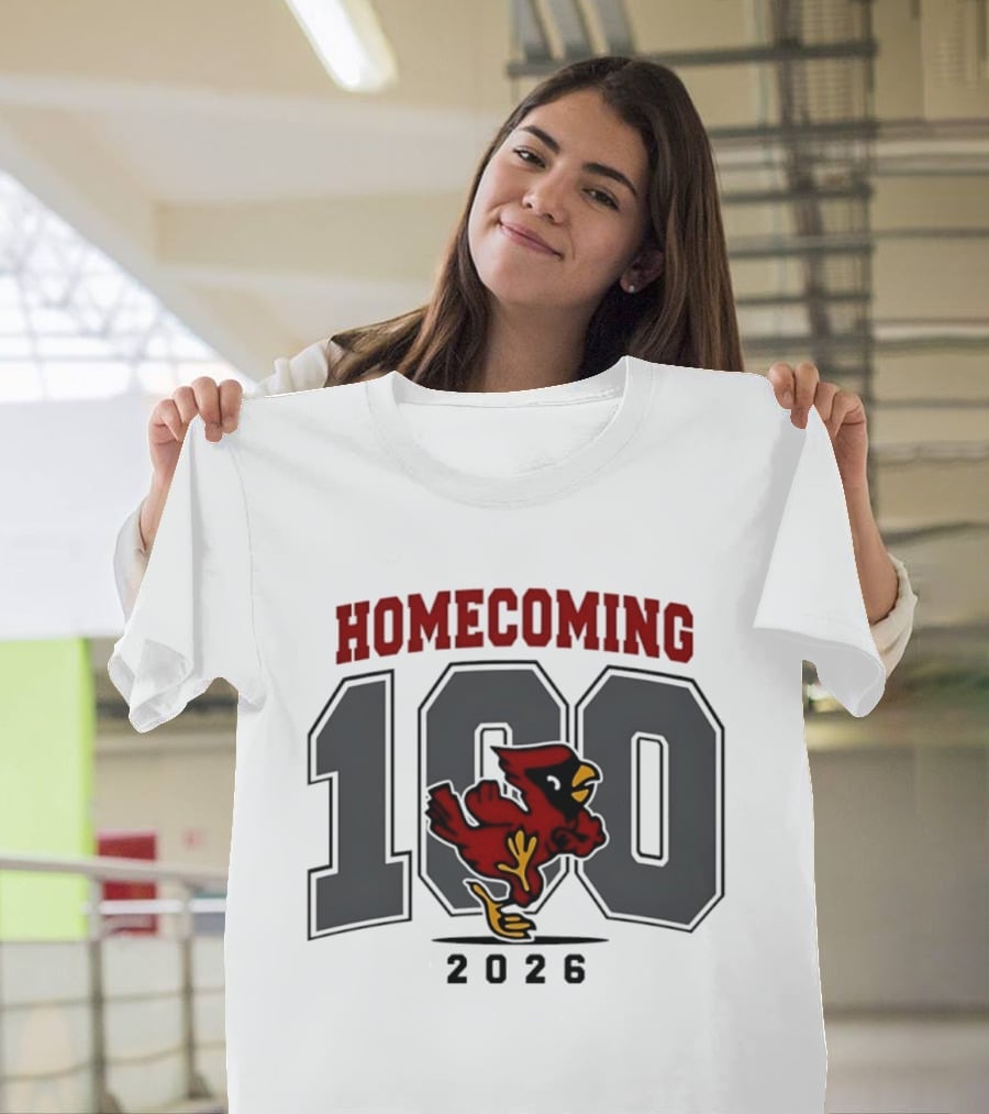 Ball State Cardinals Homecoming 100 2026 T-Shirt