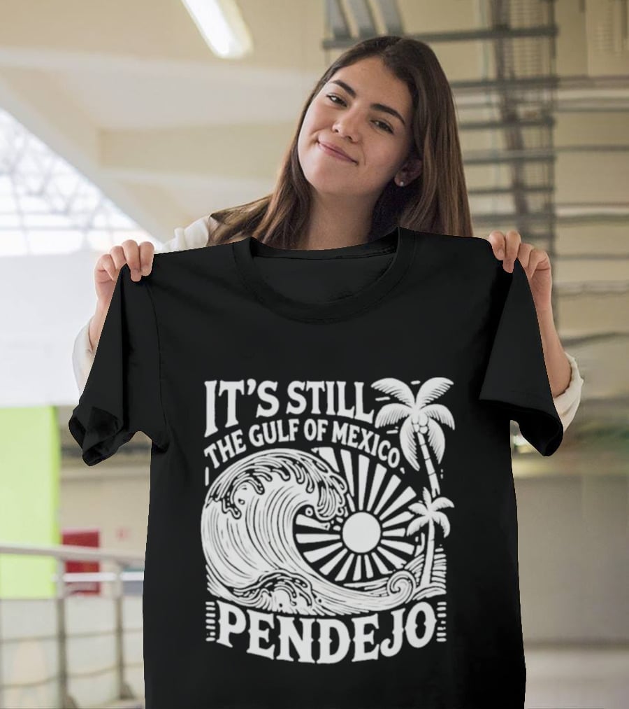 It's Still The Gulf Of Mexico Pendejo Wave Palm Sun T-Shirt