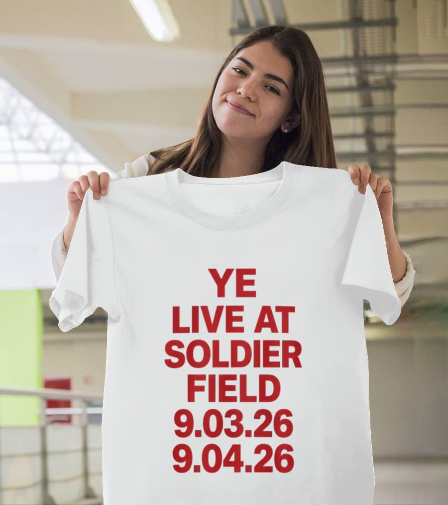 Ye Live At Soldier Field 9.03.26 9.04.26 T-Shirt