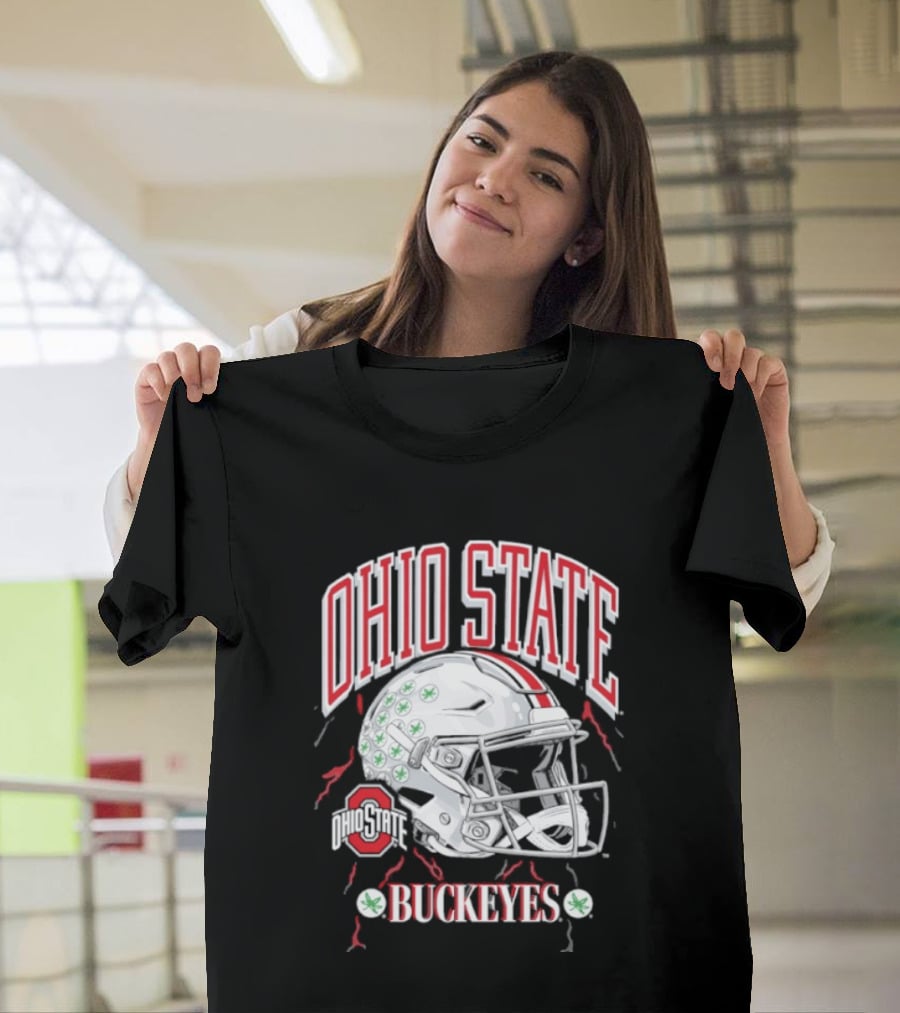 Ohio State Buckeyes 2026 College Gameday Football Helmet Buckeyes T-Shirt