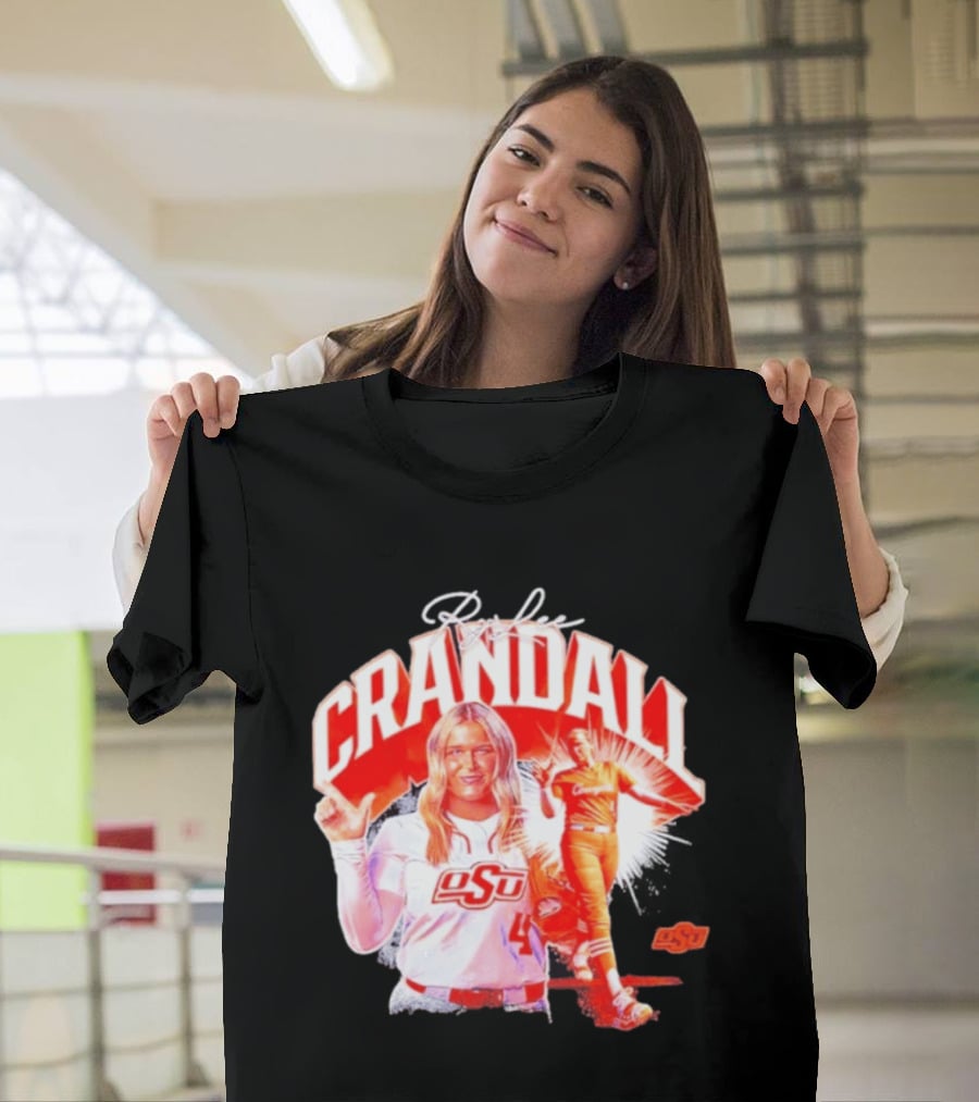Rylee Crandall Oklahoma State Softball OSU Athlete T-Shirt