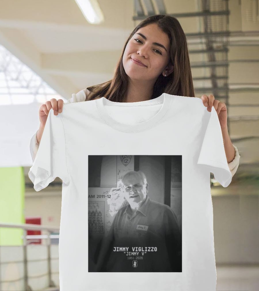 Jimmy Viglizzo "Jimmy V" 1951 2026 Commemoration Stanford Connection T-Shirt