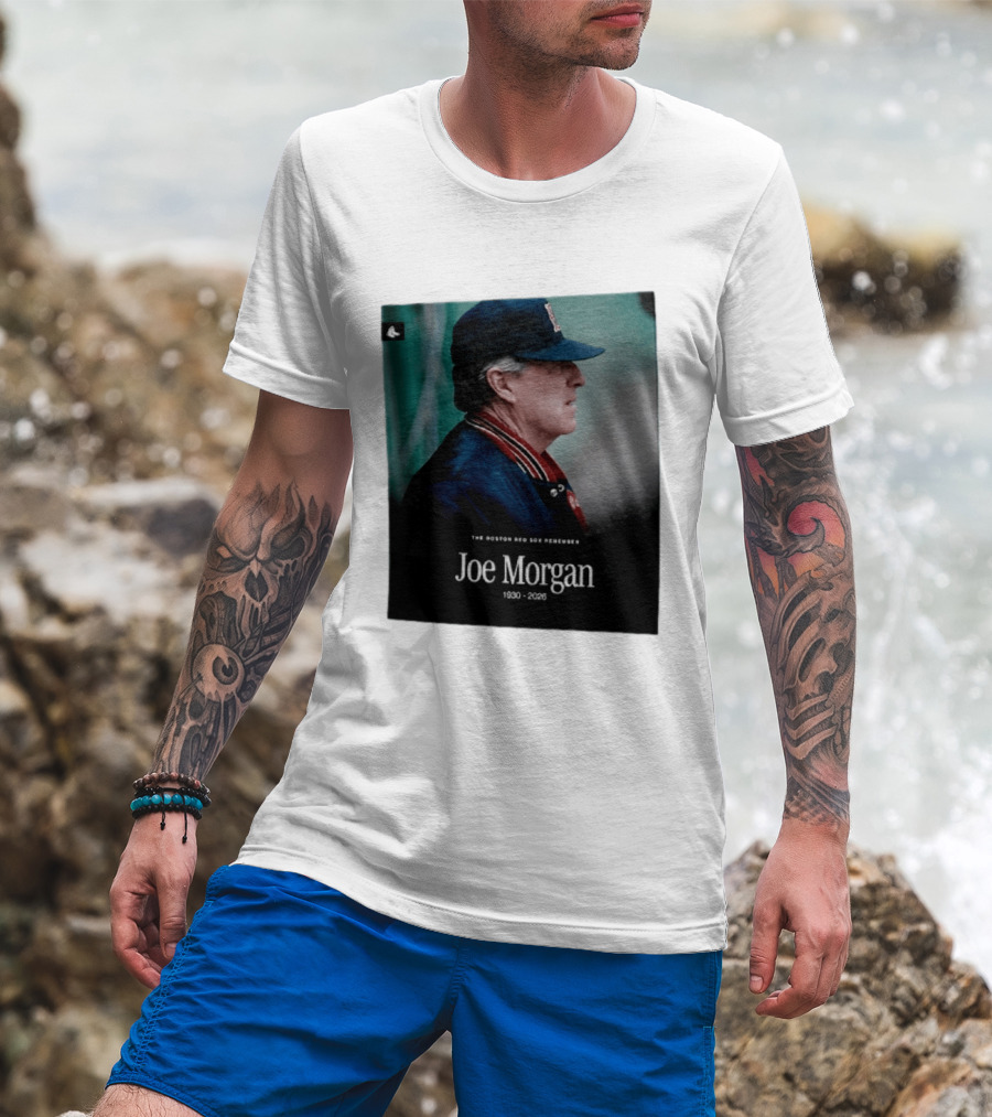 Boston Red Sox Honor Joe Morgan 1930 2026 MLB Memoriam T-Shirt