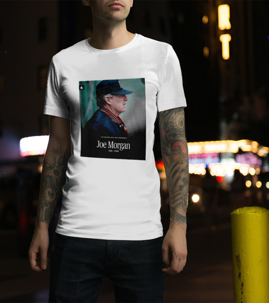 Boston Red Sox Honor Joe Morgan 1930 2026 MLB Memoriam T-Shirt