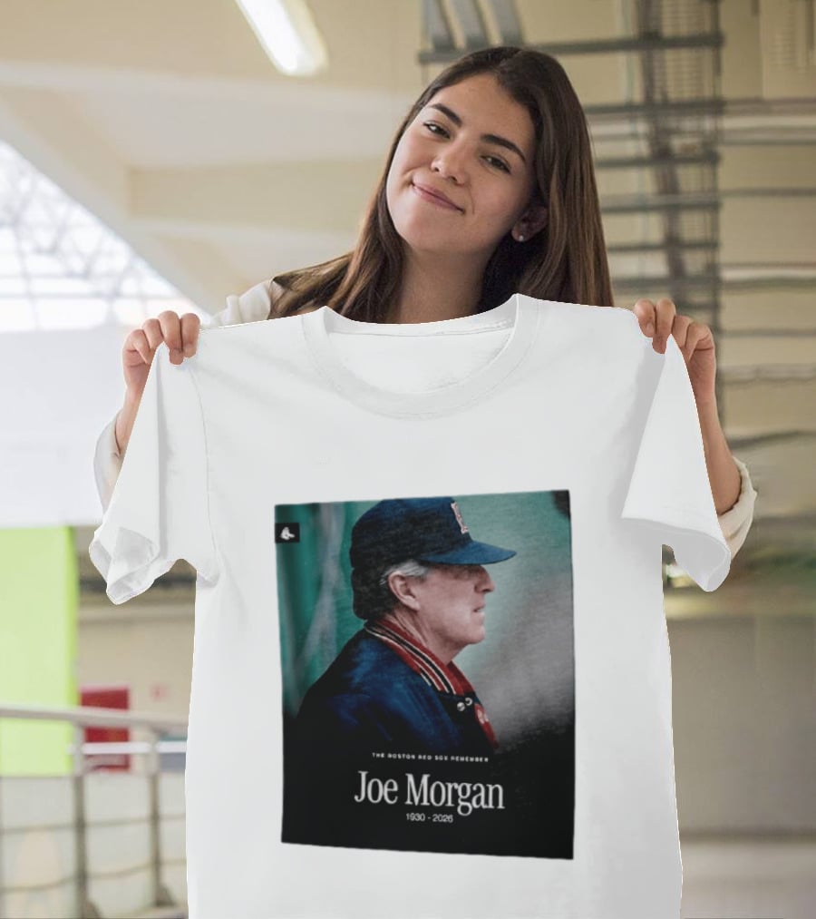 Boston Red Sox Honor Joe Morgan 1930 2026 MLB Memoriam T-Shirt
