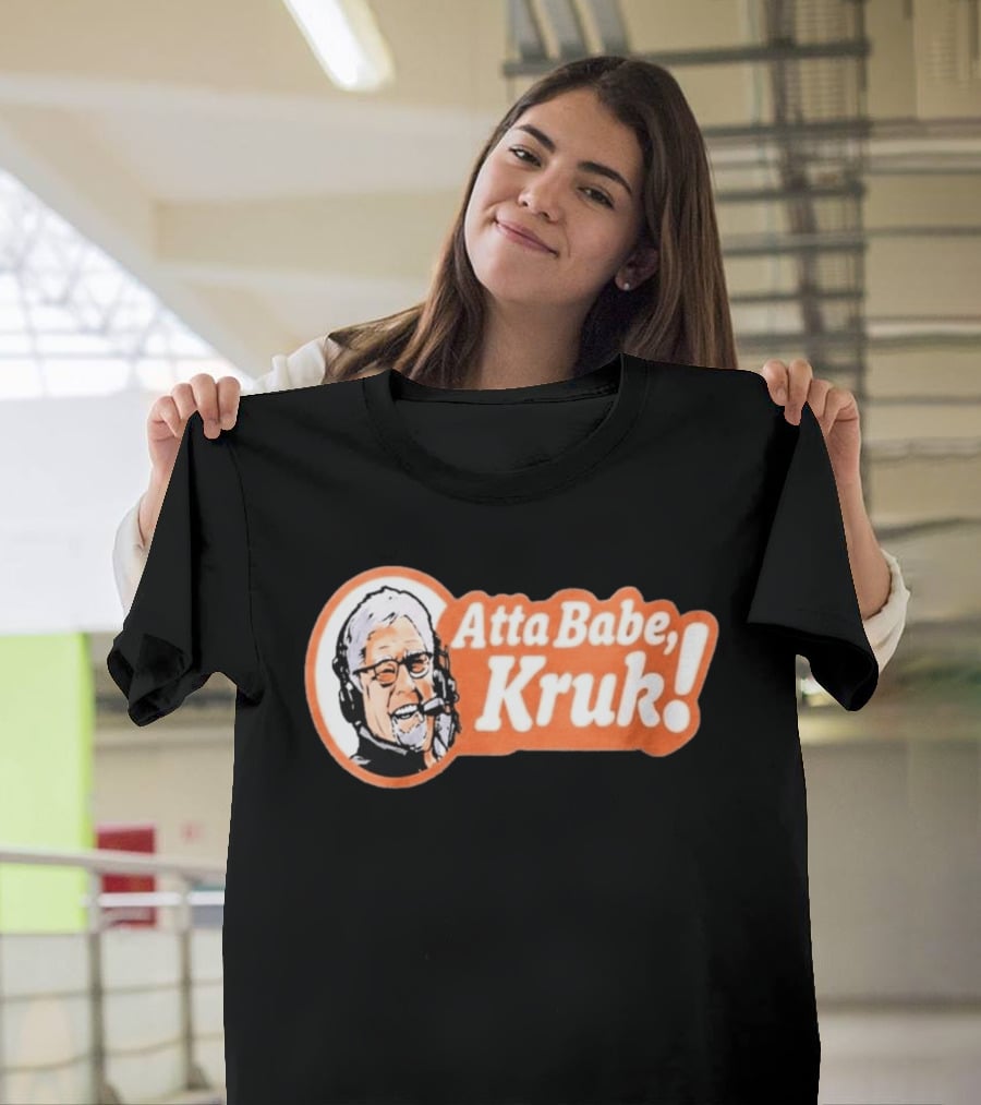 San Francisco Giants Atta Babe Kruk Audio Commentary T-Shirt