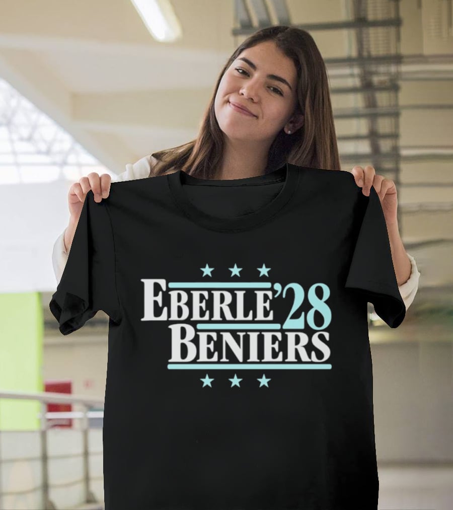 Eberle Beniers '28 Seattle Kraken NHL Hockey Stars T-Shirt