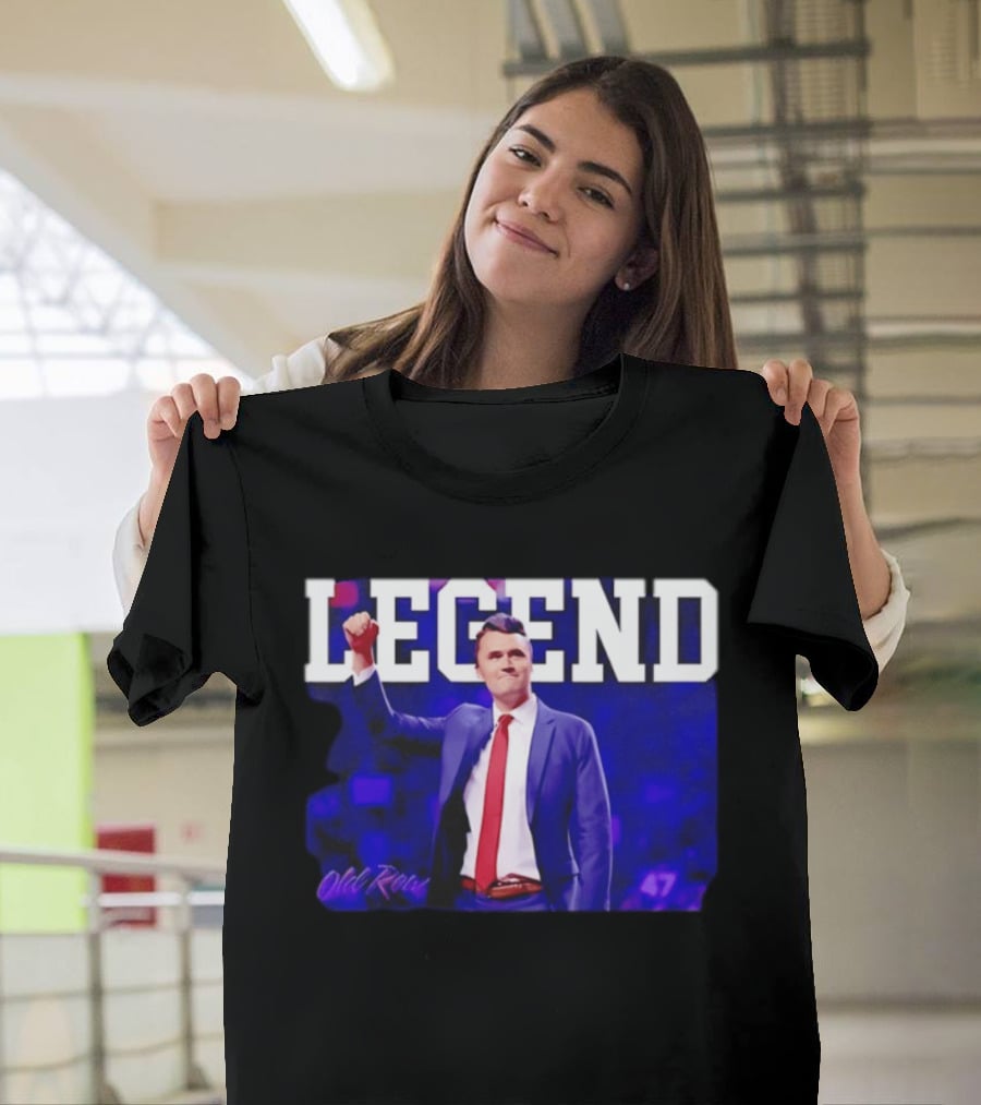 Charlie Kirk Old Row Legend 47 T-Shirt