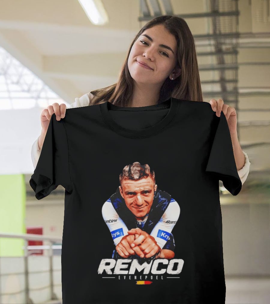 REMCO Evenepoel Belgium Cyclist Santini Krys T-Shirt