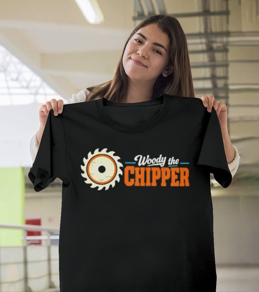 Woody The Chipper Saw Blade Circular T-Shirt