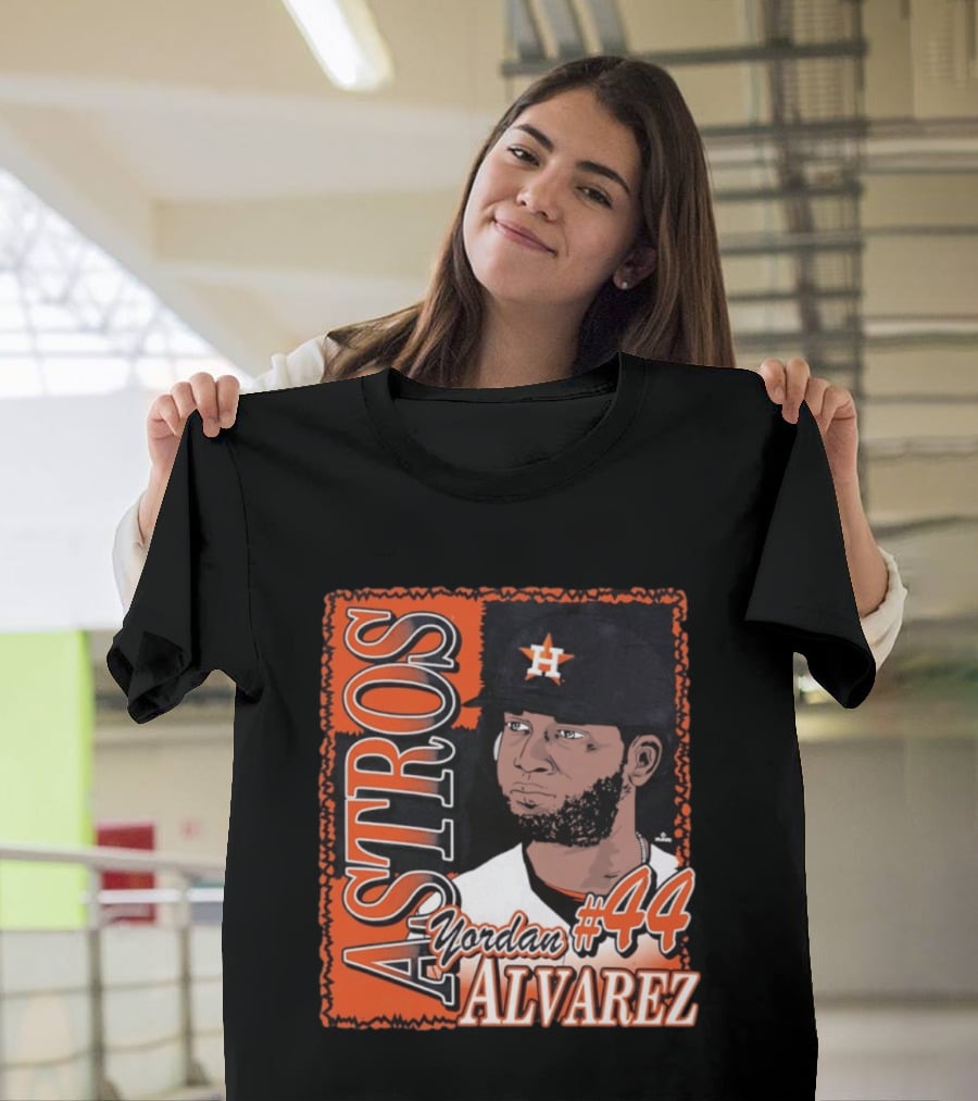 Astros Yordan Alvarez #44 Houston Baseball T-Shirt