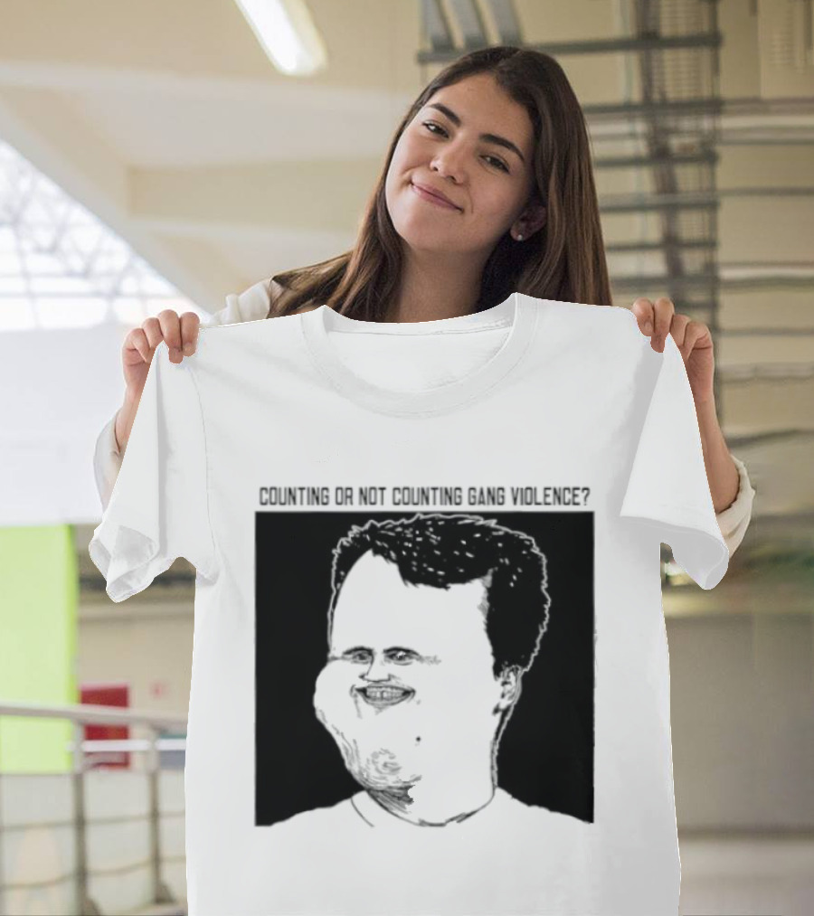 Charlie Kirk Counting Or Not Counting Gang Violence T-Shirt