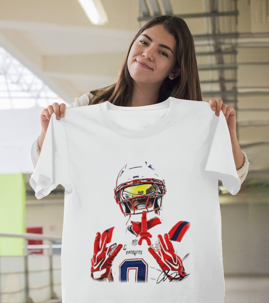 New England Patriots Christian Gonzalez Gonzo Player Number 6 T-Shirt