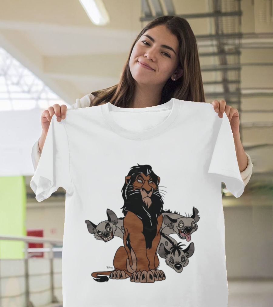 Lion King Scar And Hyenas Troupe T-Shirt