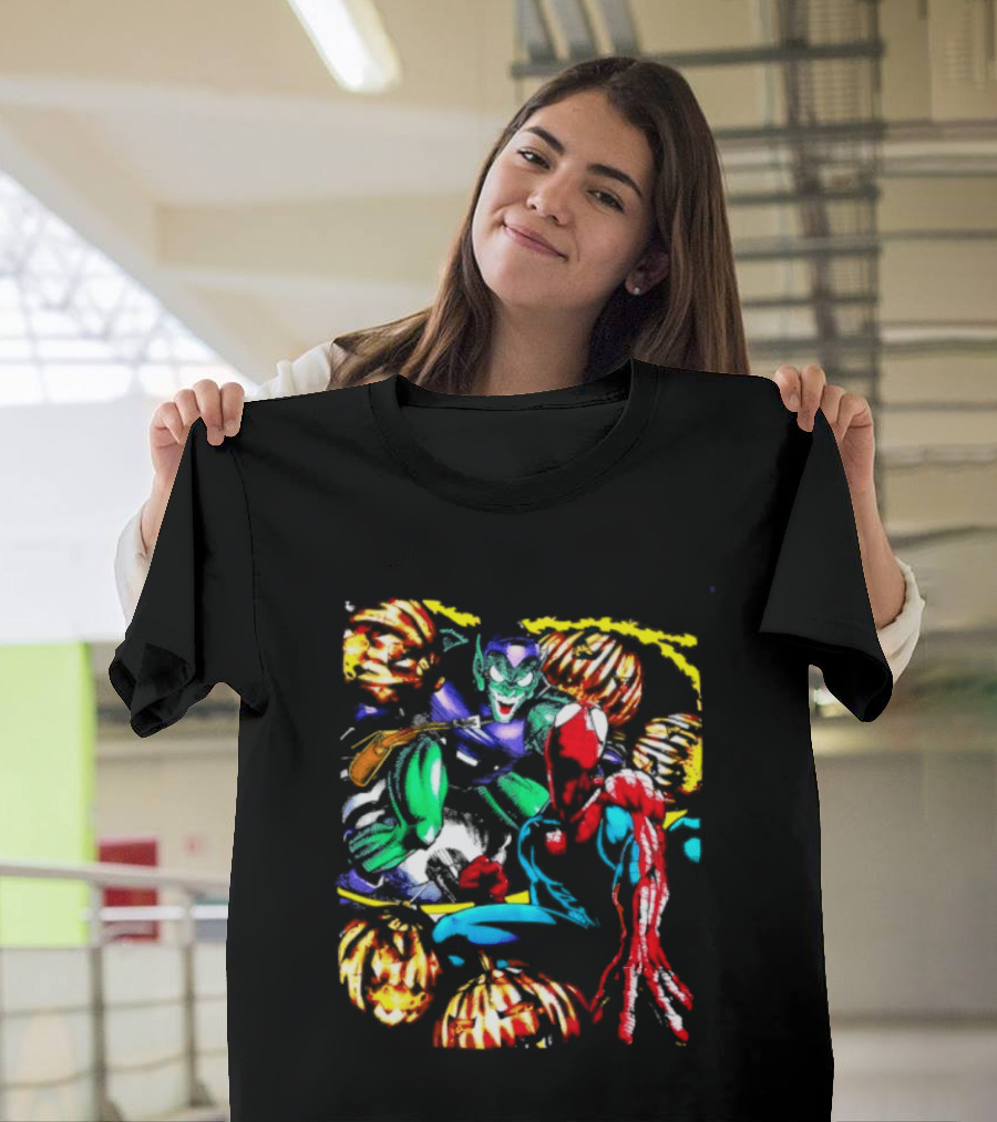 Green Goblin Pumpkin Bombs Marvel Comics T-Shirt