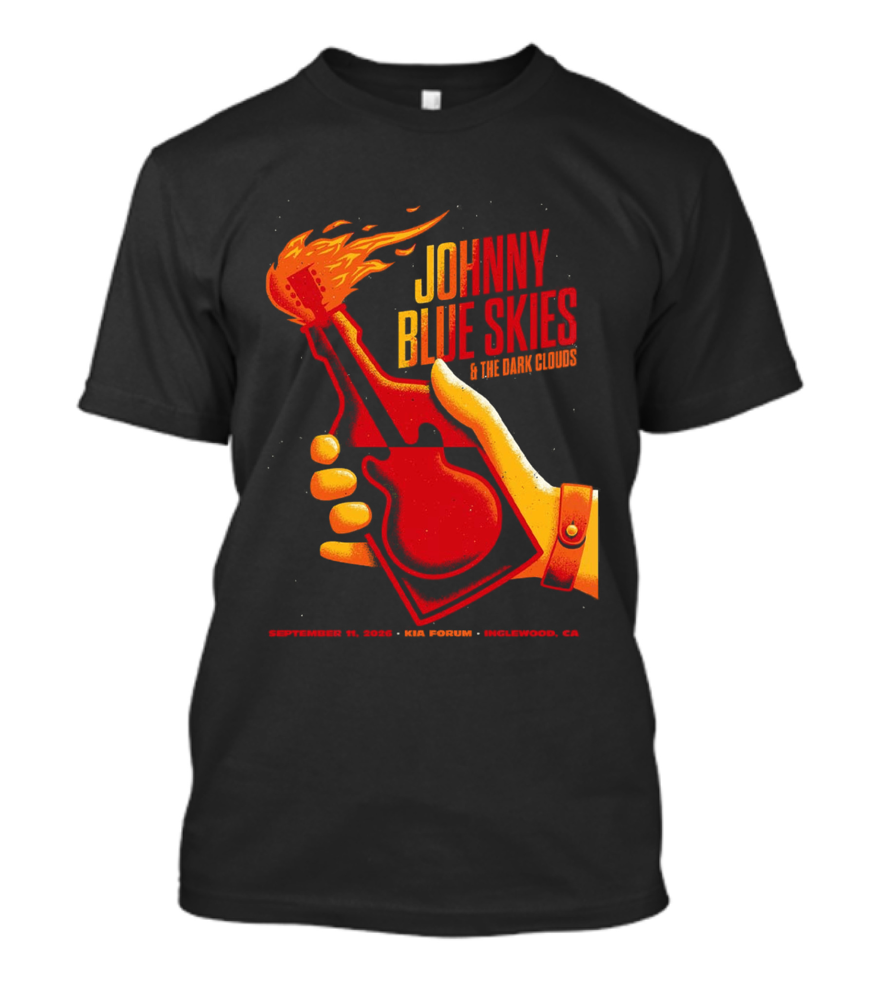 Johnny Blue Skies Inglewood CA 2026 The Dark Shadows Live At Kia Forum September 11 T-Shirt