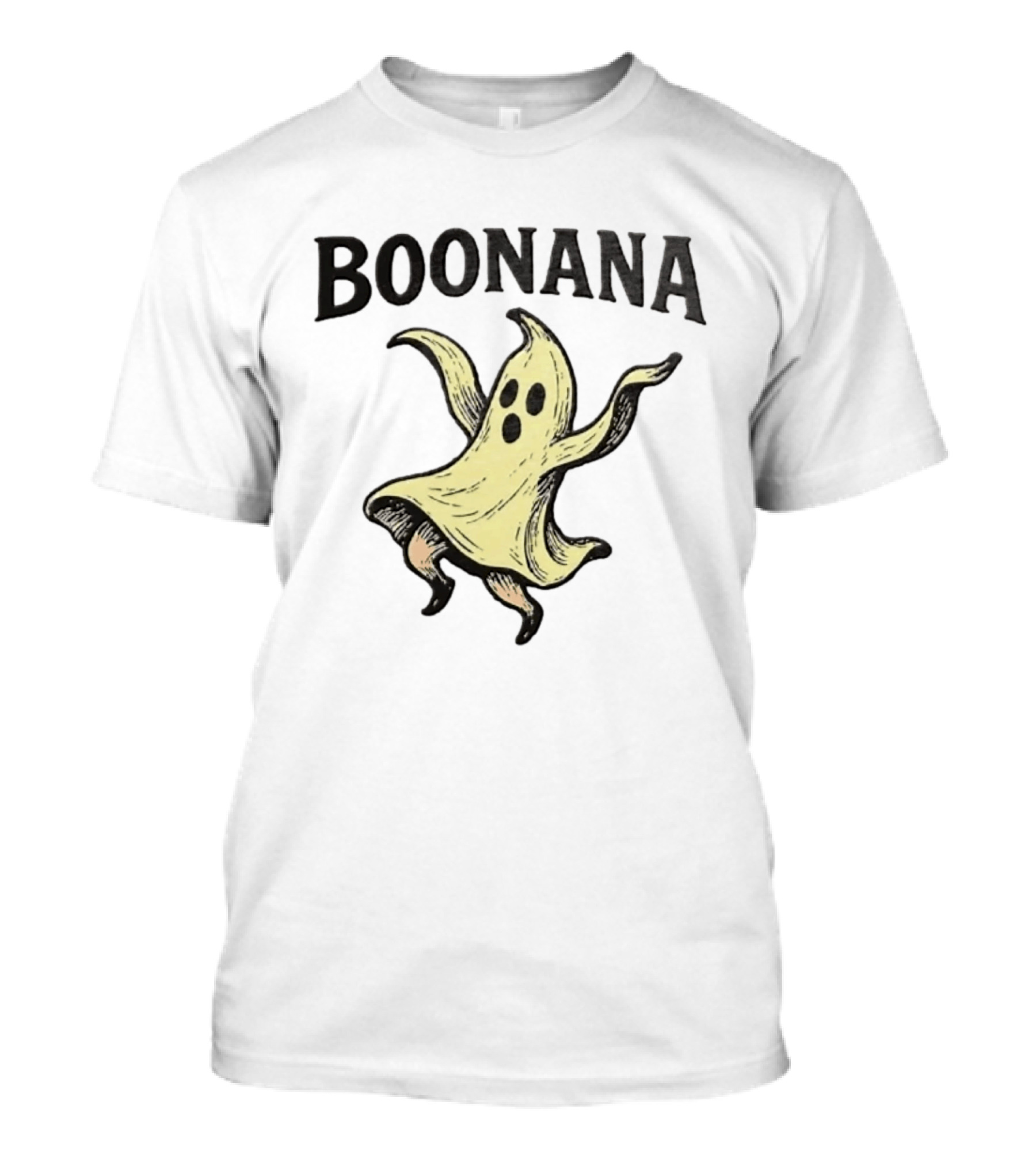 Boonana Ghost Dancing Banana Halloween Costume T-Shirt