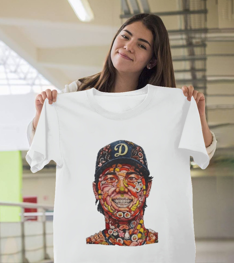 Dodgers Shohei Ohtani ZooCorp Foods Snacks T-Shirt