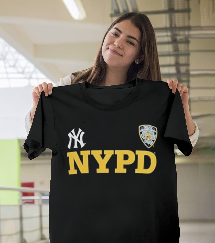 NY Yankees NYPD Honor 911 First Responders 2026 T-Shirt