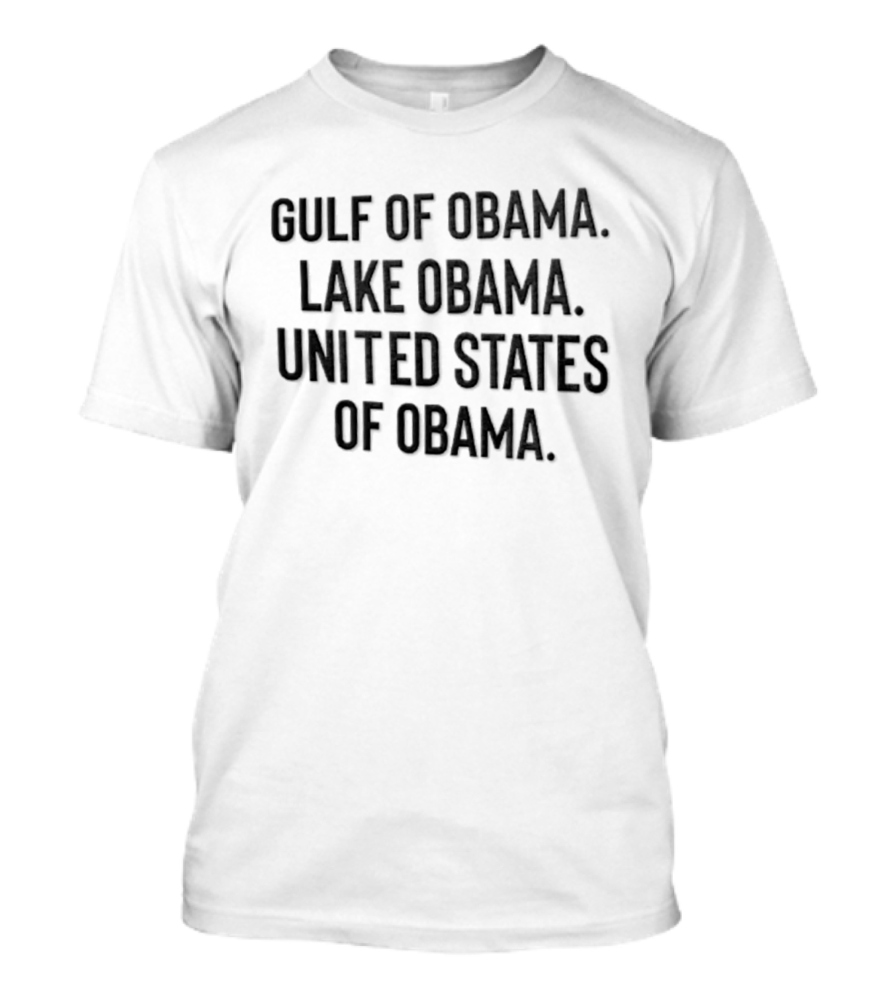 Gulf Of Obama Lake Obama United States Of Obama T-Shirt