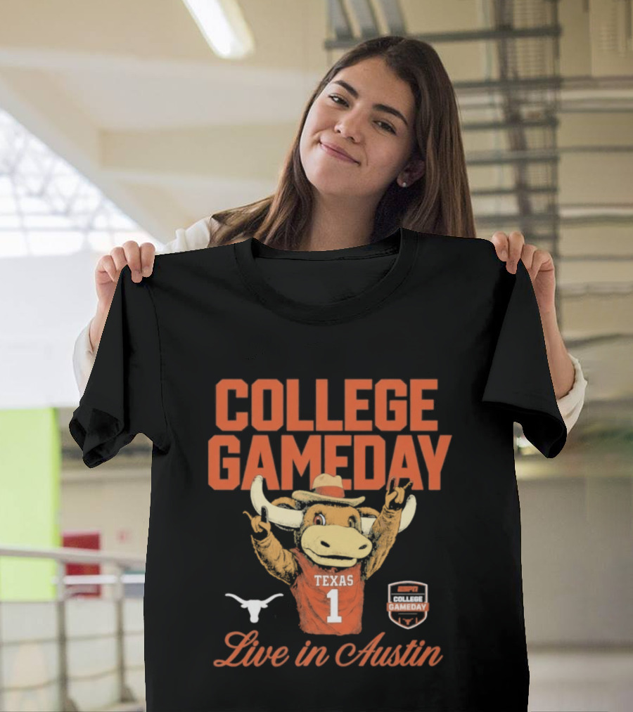 Ohio State Vs Texas ESPN College Gameday Live In Austin TX T-Shirt