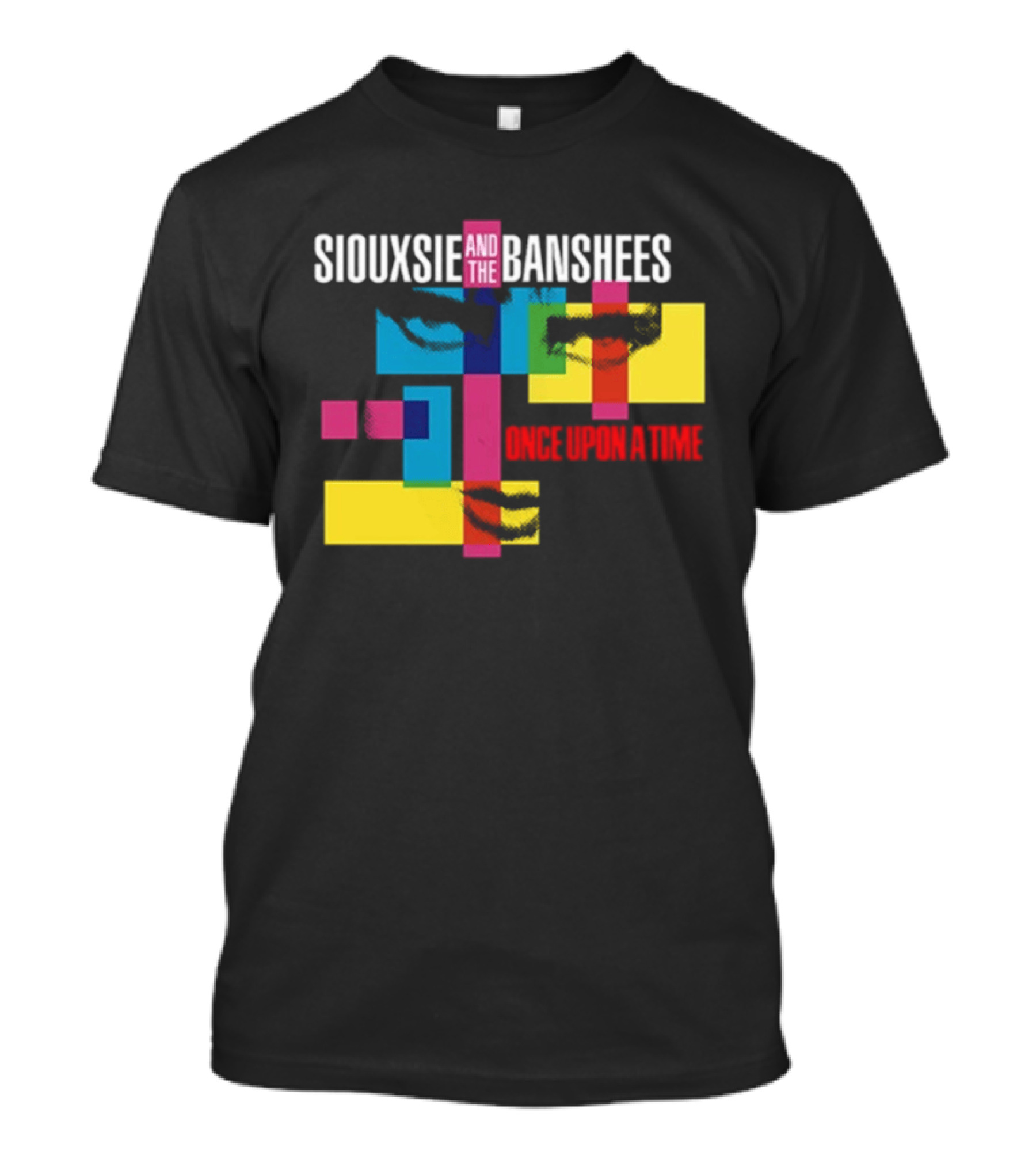 Siouxsie And The Banshees Once Upon A Time 2026 Multicolor Blocks T-Shirt