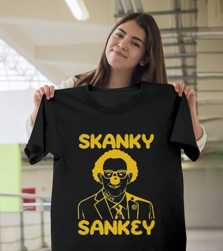 Skanky Sankey LSU Basketball Fan Joke T-Shirt