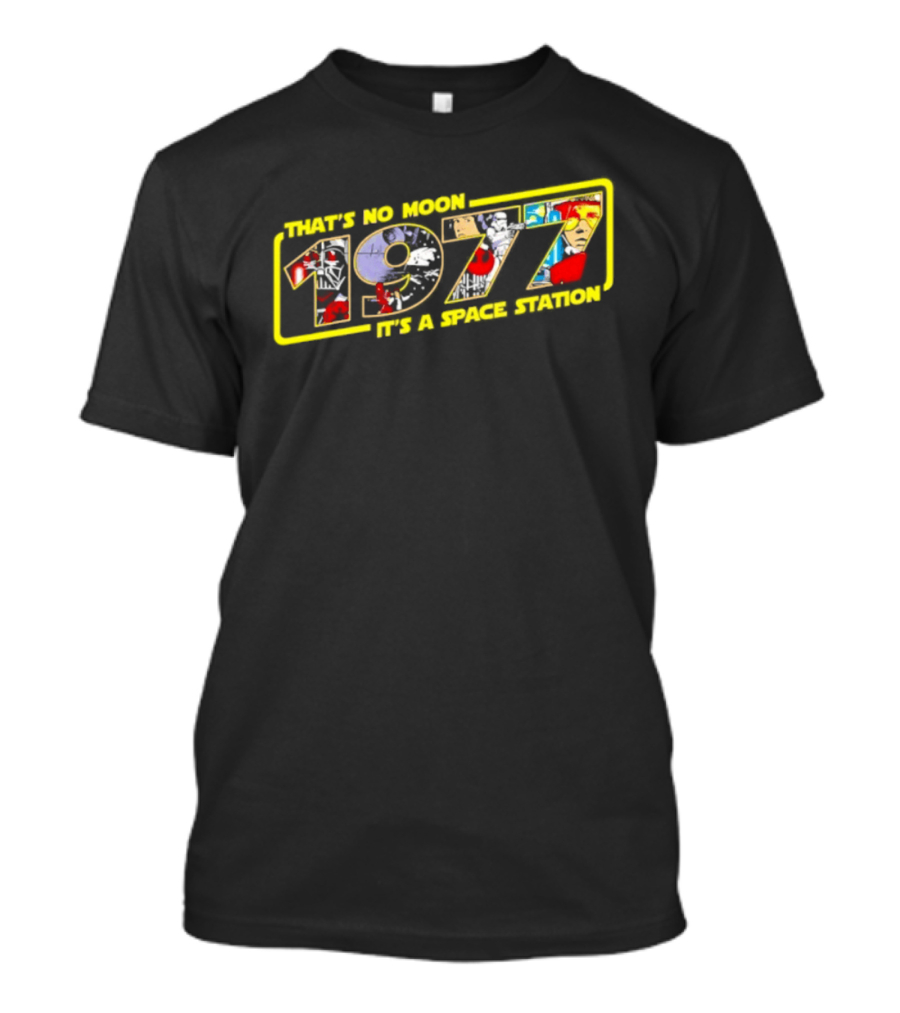 Star Wars 1977 That's No Moon It's A Space Station T-Shirt