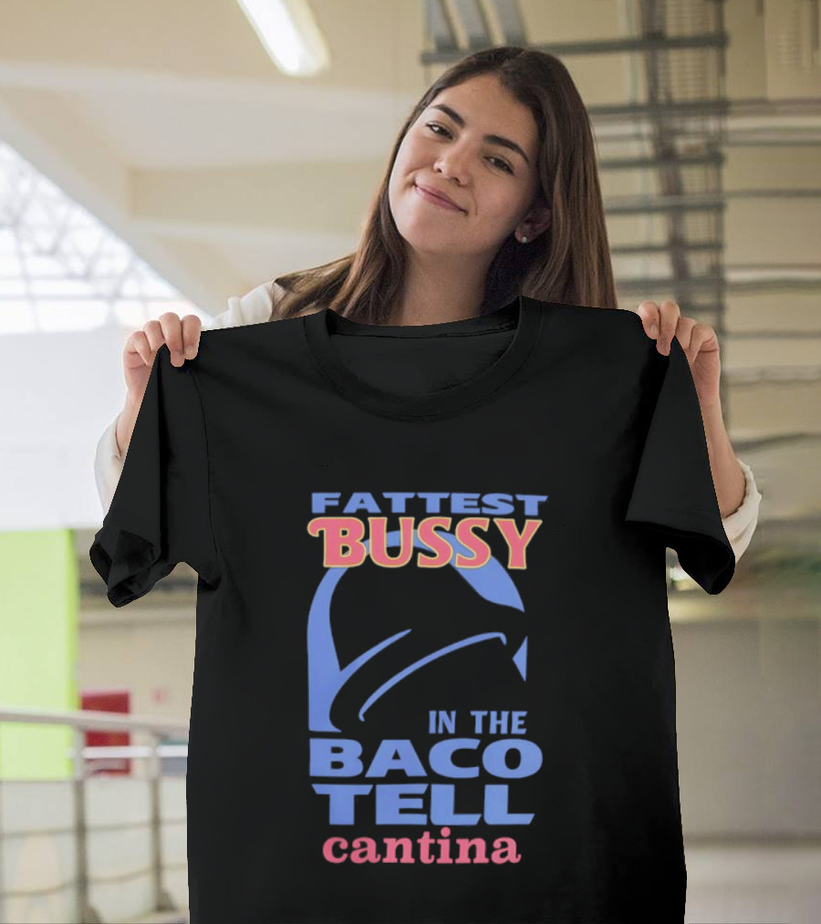 Fattest Bussy In The Baco Tell Cantina Star Helmet T-Shirt