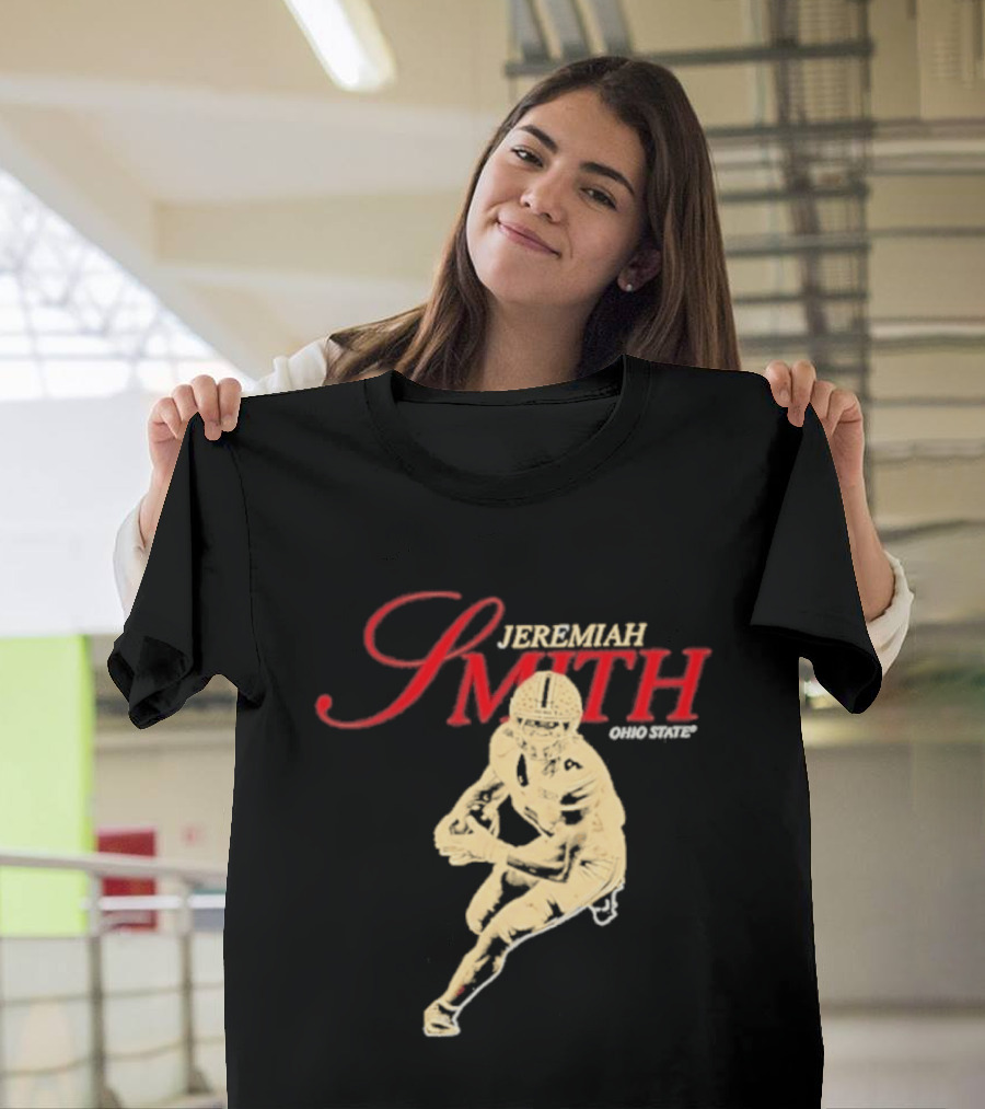 Jeremiah Smith Ohio State Buckeyes Football Athlete T-Shirt