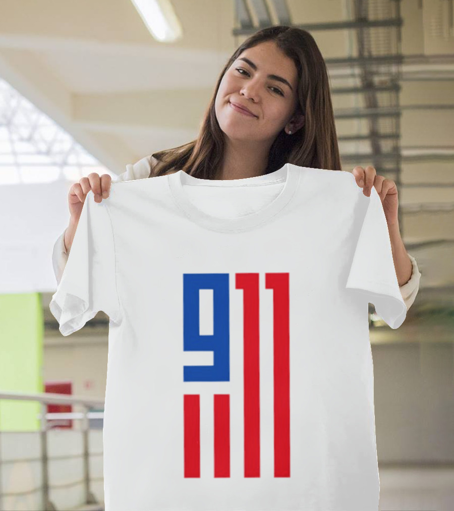 9/11 American Flag USA Patriotic September 11 T-Shirt