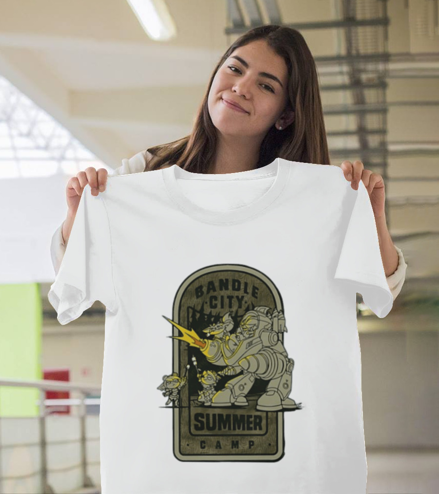 Bandle City Summer Camp League Of Legends Character Battle Scene T-Shirt