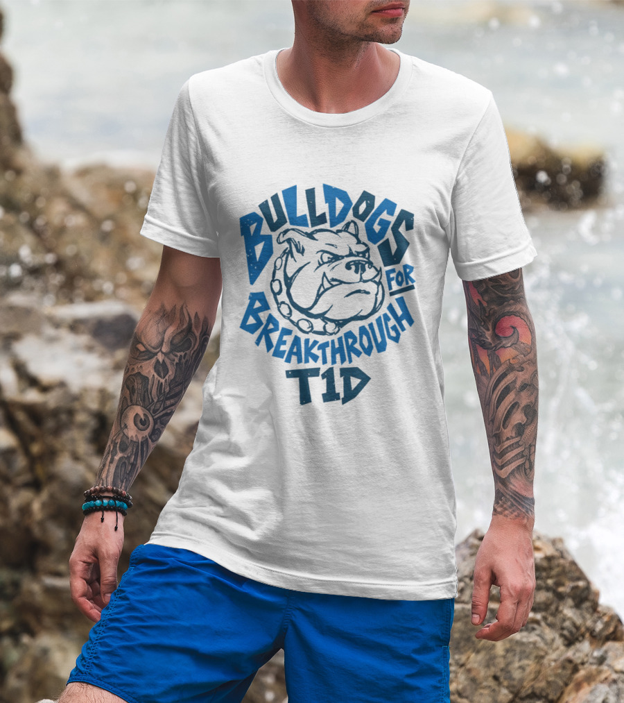 Bulldogs For Breakthrough T1D T-Shirt