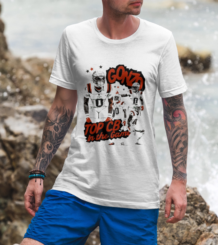Gonzo Top CB In The Game New England Patriots T-Shirt